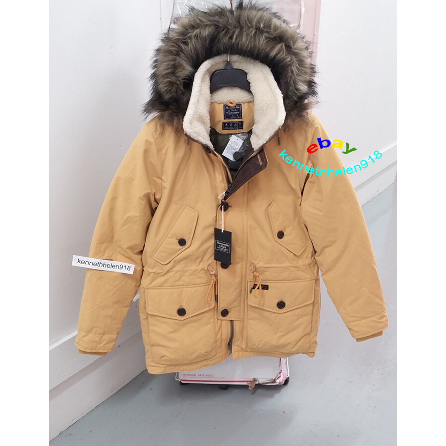 abercrombie & fitch parkas